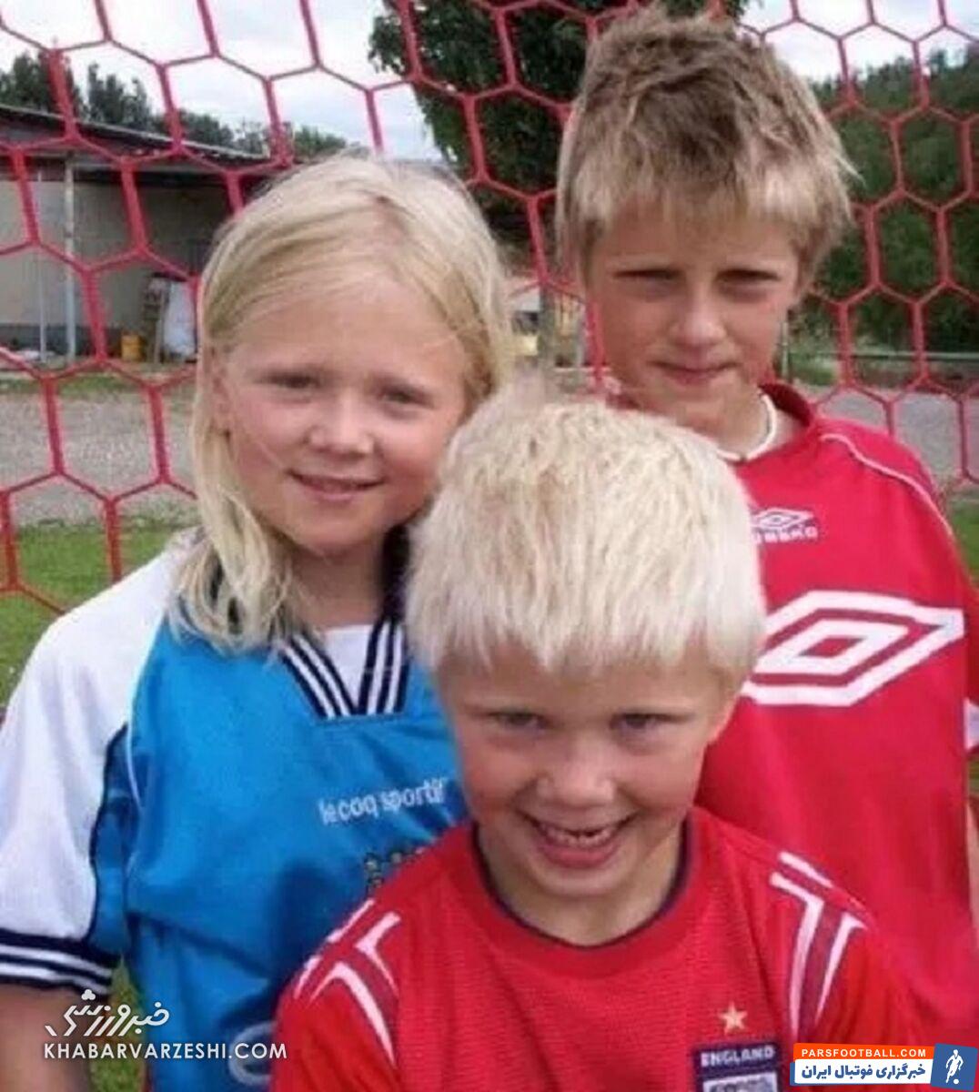 مسیر پیشرفت خطرناک‌ترین مهاجم فوتبال؛ که پدرش بازیکن بود و مادرش قهرمان هفت‌گانه/ تصاویر جالب از کودکی و خانواده او را ببینید