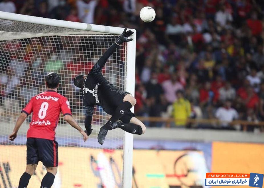 سوپر واکنش علیرضا حقیقی در فینال جام حذفی ؛ حرکتی استثنایی یک پرسپولیسی به ارزش یک جام