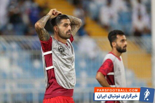 علیرضا ابراهیمی ؛ عدم به کارگیری علیرضا ابراهیمی در پرسپولیس به دلیل کند بودن