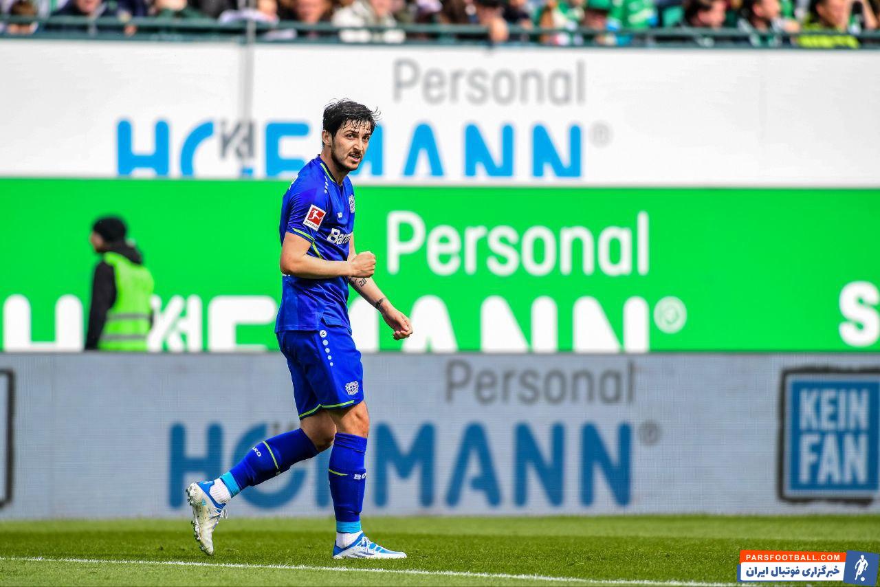 سردار آزمون در بایرلورکوزن