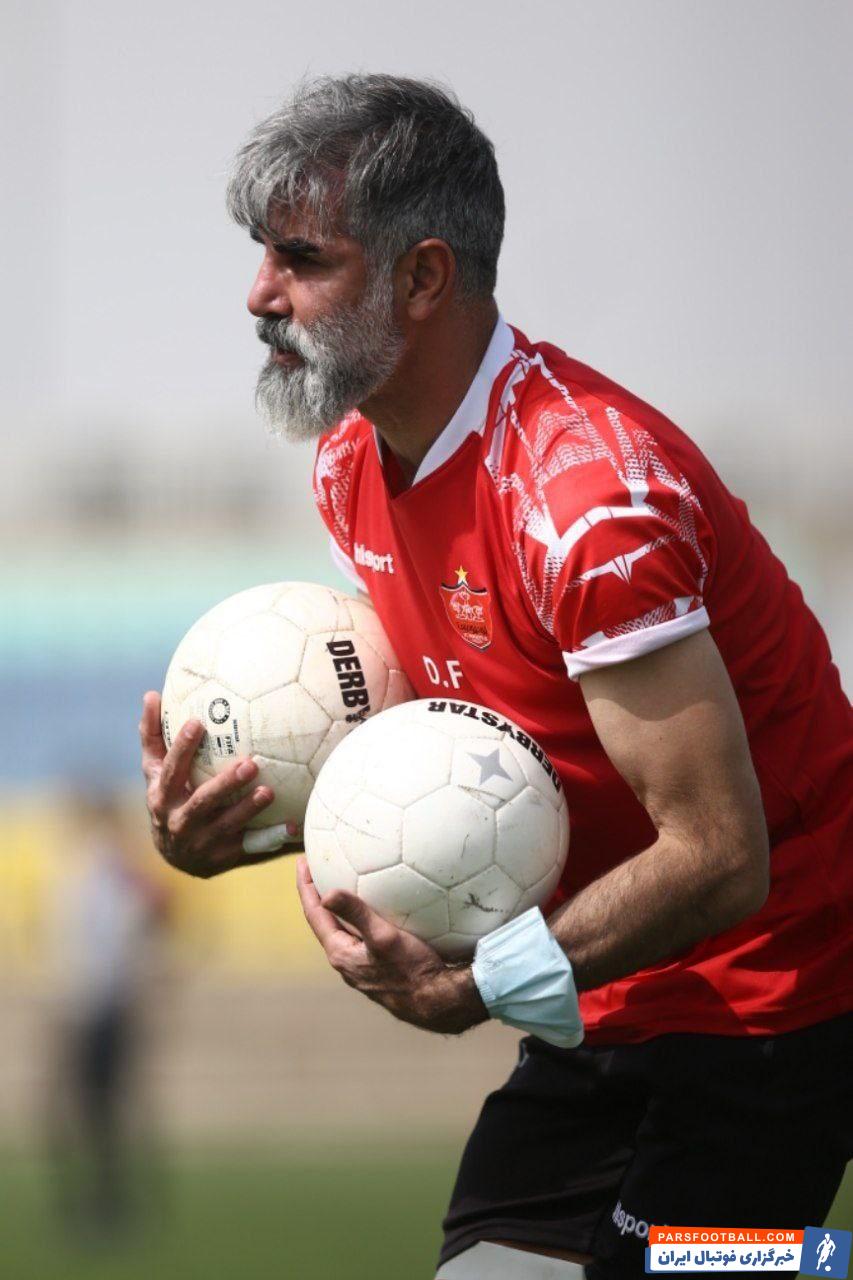 داوود فنایی به دنبال آماده سازی احمد گوهری در روزهای غیبت لک در پرسپولیس