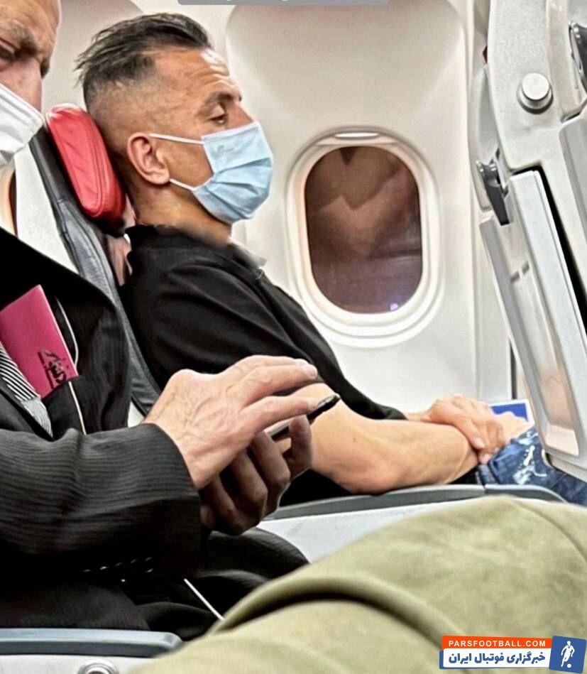 حامد لک دروازه بان پرسپولیس برای تعطیلات به ترکیه رفت