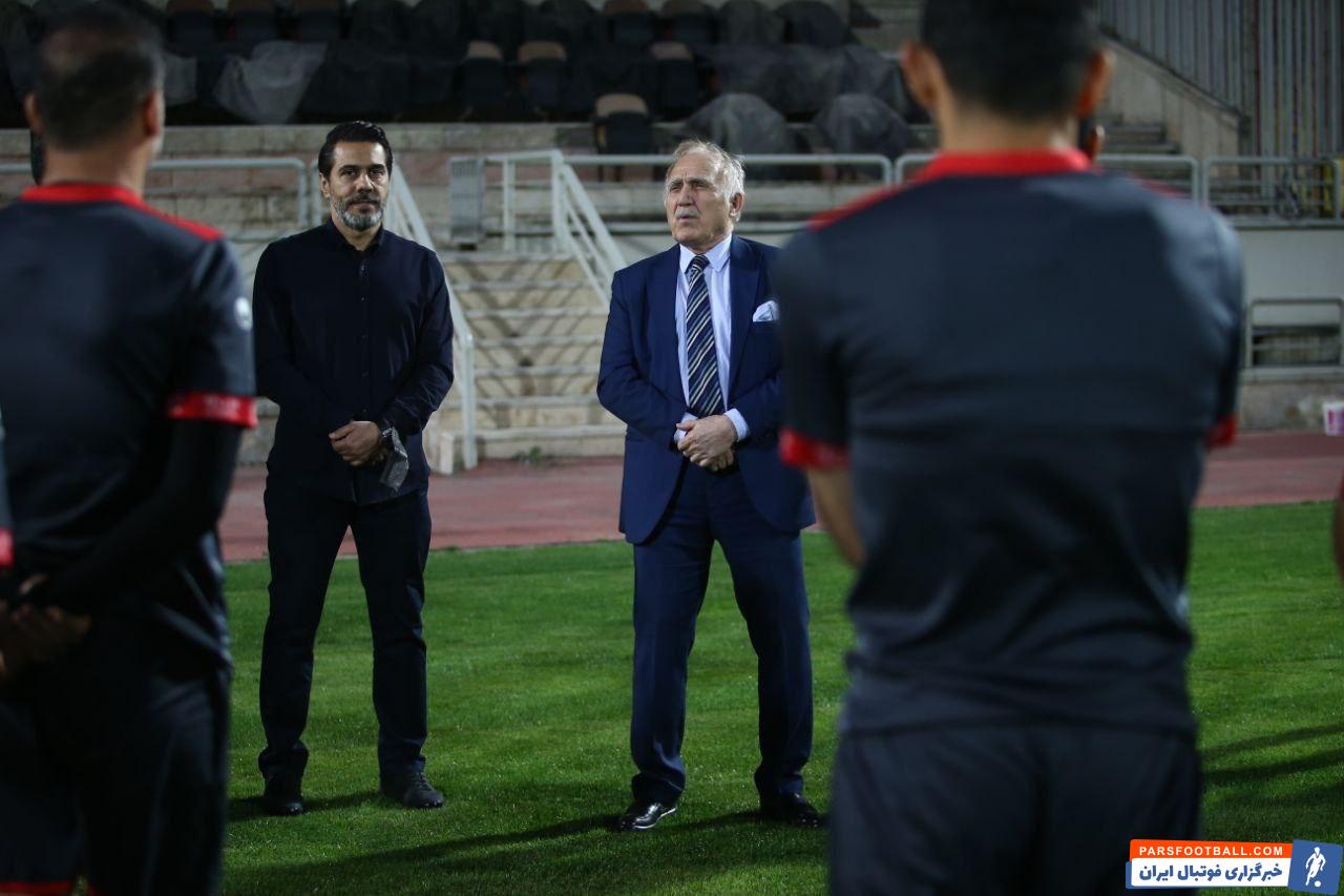 گزارش تمرین امشب 18 فروردین پرسپولیس ؛ از حضور حسین کلانی تا تمرین اختصاصی وحید امیری