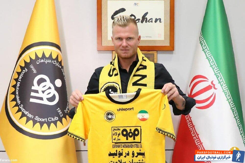 سپاهان ؛ بی میلی سپاهان برای تمدید قرارداد کریستوفر کنت