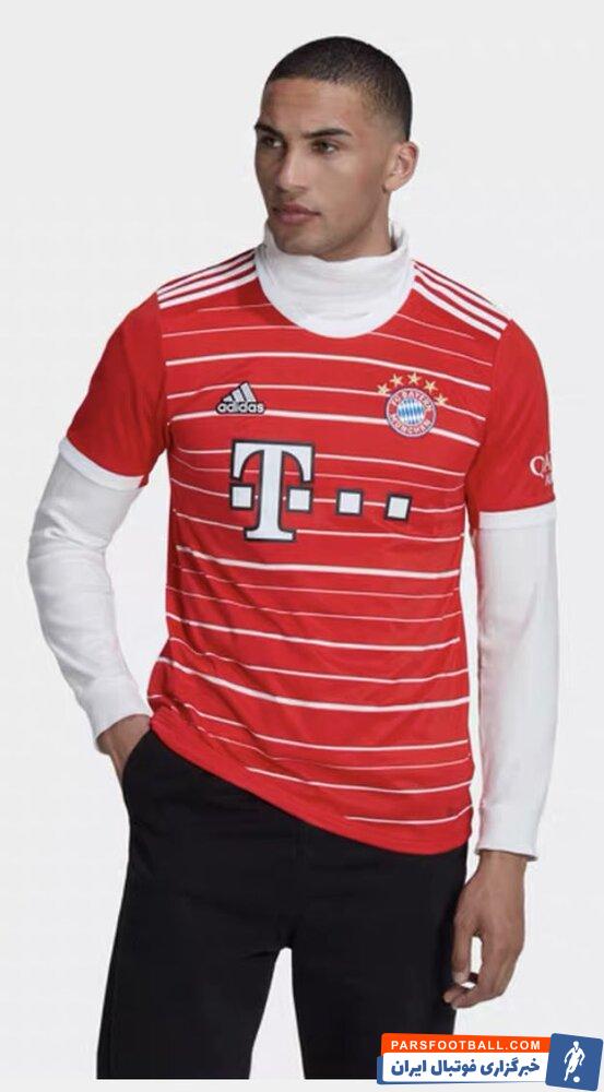 رونمایی از کیت رسمی بایرن‌مونیخ برای فصل آینده/عکس