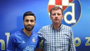 گل سازی صادق محرمی در جشن قهرمانی دینامو زاگرب در لیگ کرواسی