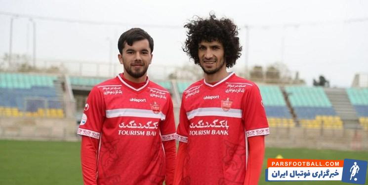 منوچهر صفروف و وحدت حنانوف در پرسپولیس