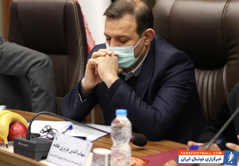 تأیید محرومیت ۲ ساله از سوی کمیته استیناف ؛ عزیزی خادم حق شرکت در مجمع 10 خرداد فدراسیون فوتبال را ندارد