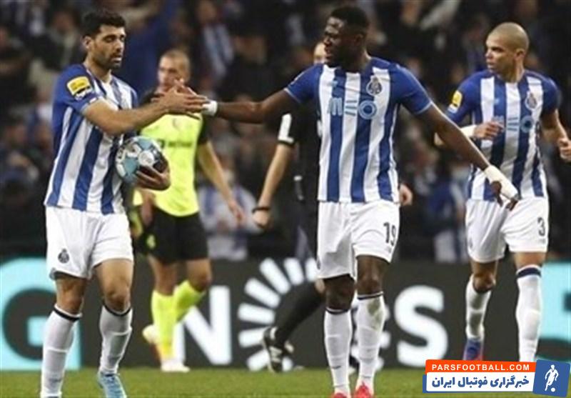 لیگ برتر پرتغال ؛ پیروزی 2-1 پورتو مقابل استوریل در ایستگاه پایانی با مهدی طارمی