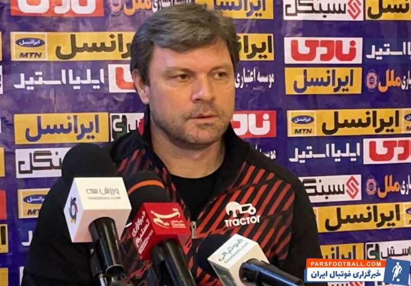 ساغلام سرمربی تراکتور : ناراحتیم که برد را از دست دادیم ؛ فصل بعد را متفاوت شروع میکنیم