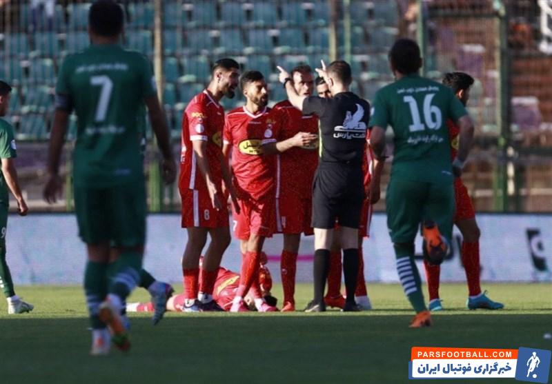 شکایت باشگاه پرسپولیس از داور بازی با ذوب آهن