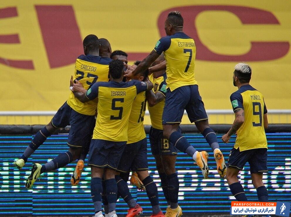 بازی دوستانه تیم ملی ایران برابر تیم ملی اکوادور