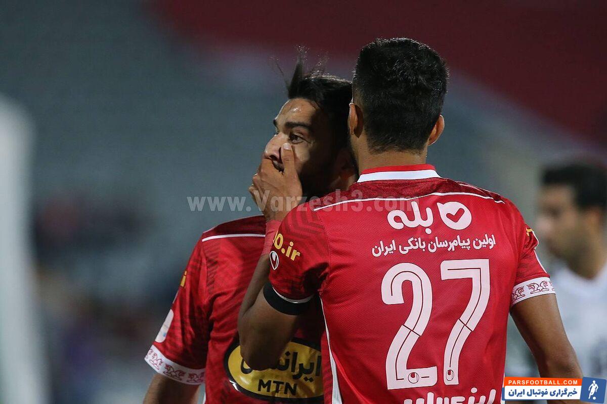 دیده نشده از درگیری حامد لک و سیامک نعمتی در بازی پرسپولیس و شهر خودرو ؛ پایان غائله با حرکت دست رامین رضاییان !