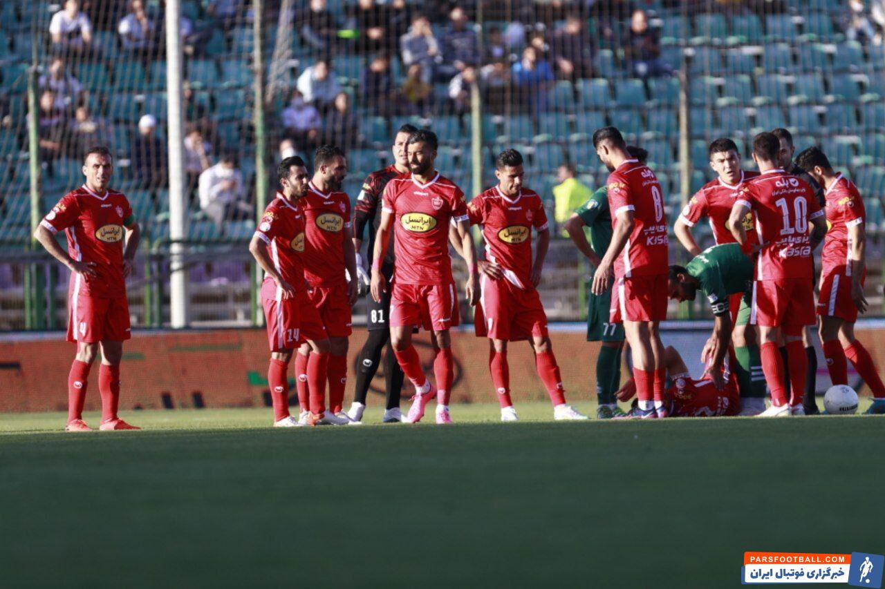 پرسپولیس ؛ پرسپولیس به دنبال بازی برابر فجرسپاسی به همراه ملی پوشانش