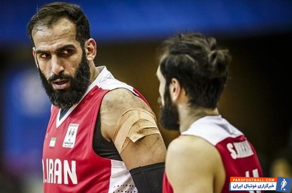 حامد حدادی ستاره بسکتبال ایران : دوست دارم استقلال قهرمان شود
