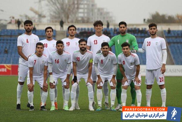 دیدار دوستانه تیم امید ایران برابر عراق