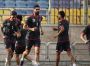 تمرین یک ساعته بازیکنان پرسپولیس در حضور مرتضی کرمانی مقدم