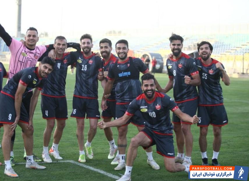 گزارش تمرین امروز 5 خرداد پرسپولیس ؛ بازار داغ کری خوانی در تمرین ؛ وحید امیری همچنان غایب