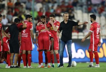 دیده نشده از درگیری حامد لک و سیامک نعمتی در بازی پرسپولیس و شهر خودرو ؛ پایان غائله با حرکت دست رامین رضاییان !