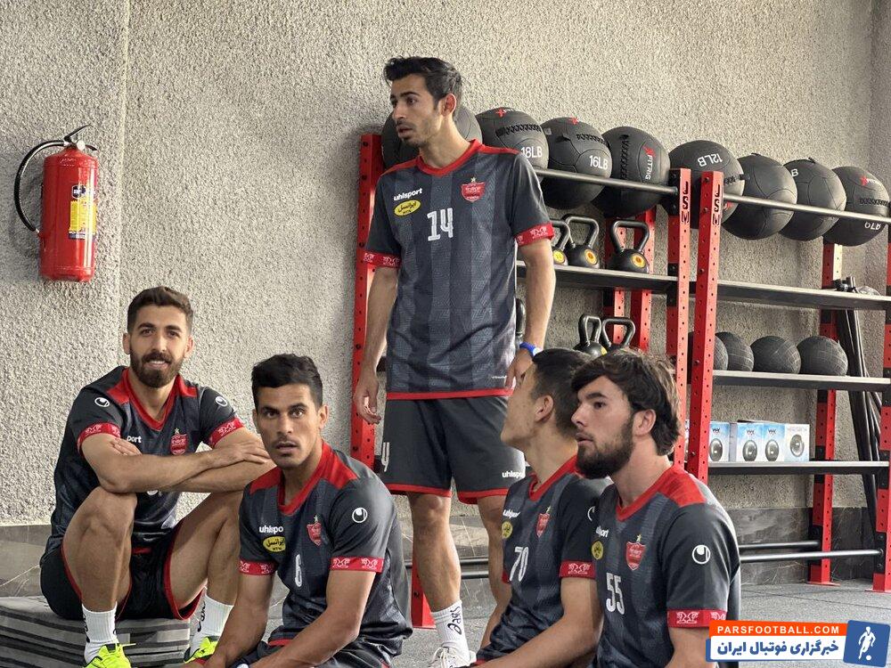 بازگشت سید جلال حسینی به تمرینات پرسپولیس