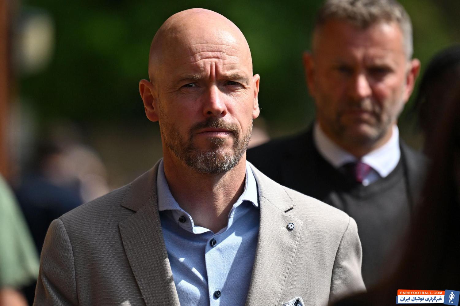 اریک تن هاخ مهمان ویژه آخرین بازی فصل منچستریونایتد مقابل کریستال پالاس