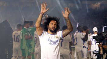 مارسلو ؛ گریه های مارسلو در شب خداحافظی با رئال مادرید