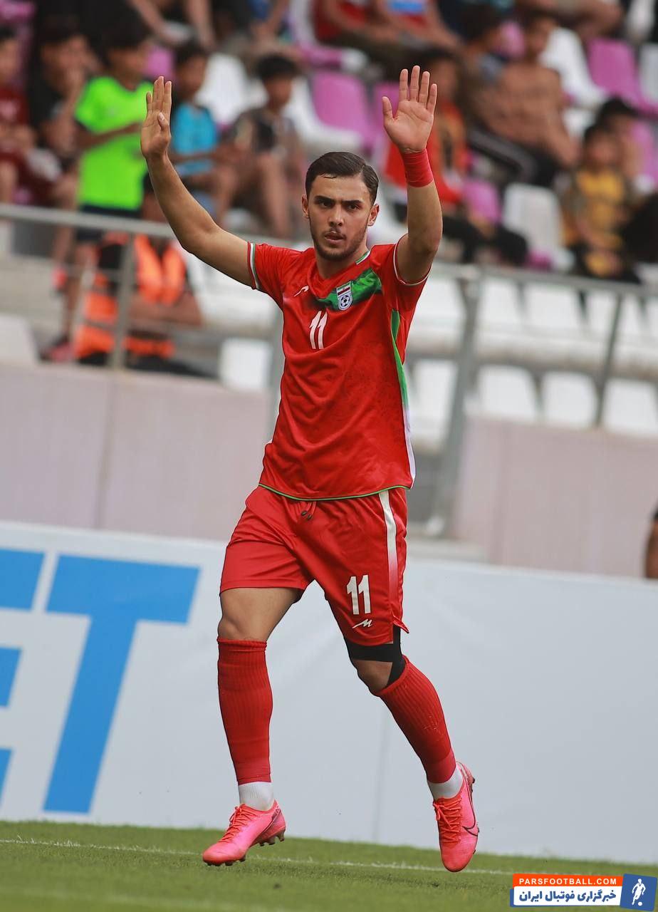 شریعت زاده ؛ خوشحالی نکردن احمد شریعت زاده پس از گلزنی برابر عراق