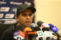 نشست خبری صالح مصطفوی پیش از دیدار استقلال و نفت مسجدسلیمان