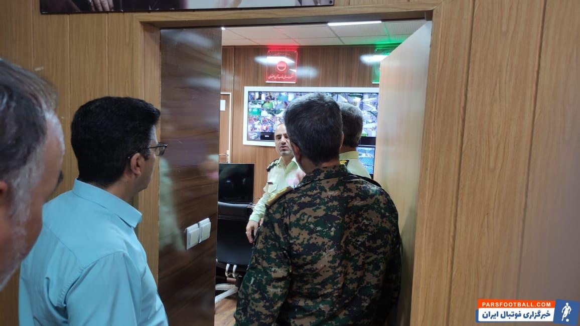 آماده سازی ورزشگاه فولادشهر