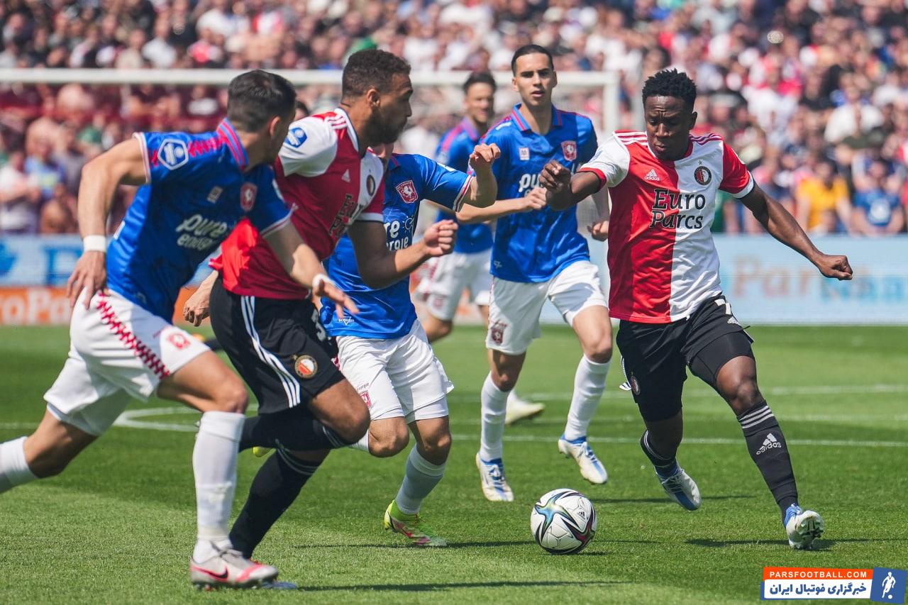 شکست فاینورد با علیرضا جهانبخش در هفته پایانی لیگ اردیویسه هلند