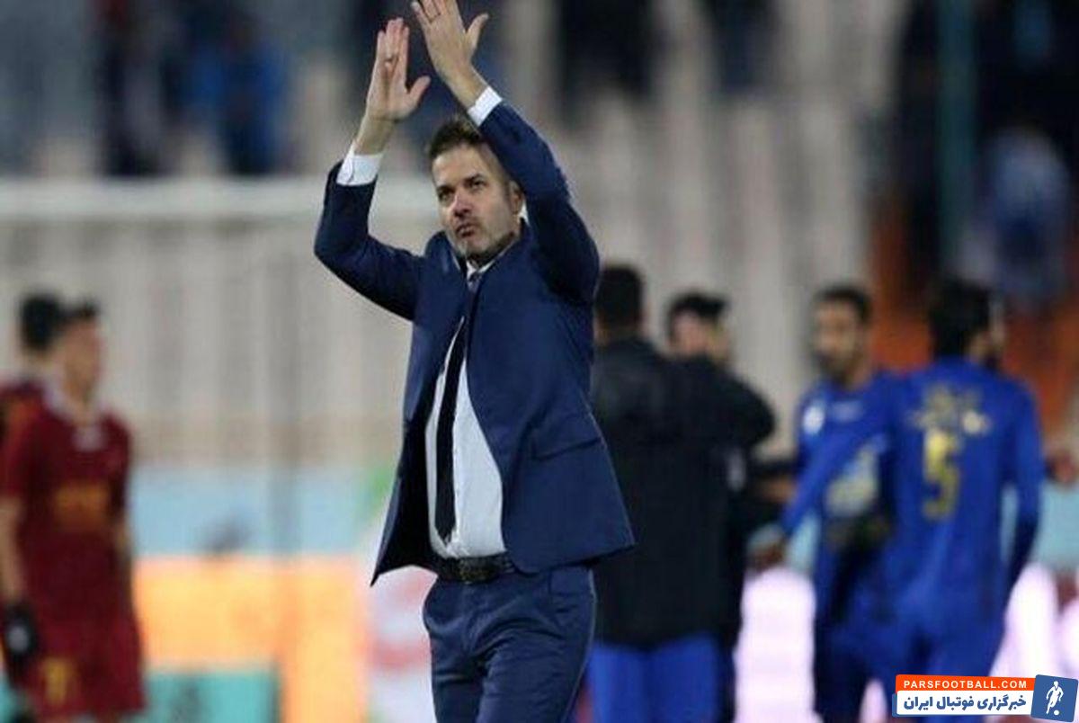 پیام تبریک استراماچونی به استقلال برای قهرمانی در لیگ برتر