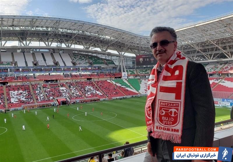 محمدرضا زنوزی مالک تراکتور