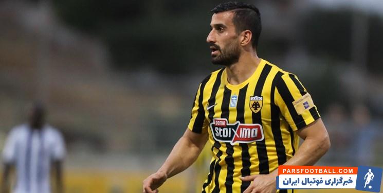 احسان حاج صفی در جمع بهترین بازیکنان فصل آ.اک