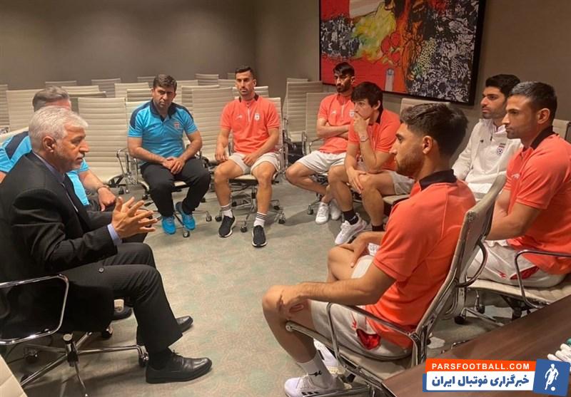 درخواست ۶ بازیکن تیم ملی ایران از وزیر ورزش ؛ بهترین شرایط ممکن پیش از حضور در جام جهانی فراهم شود