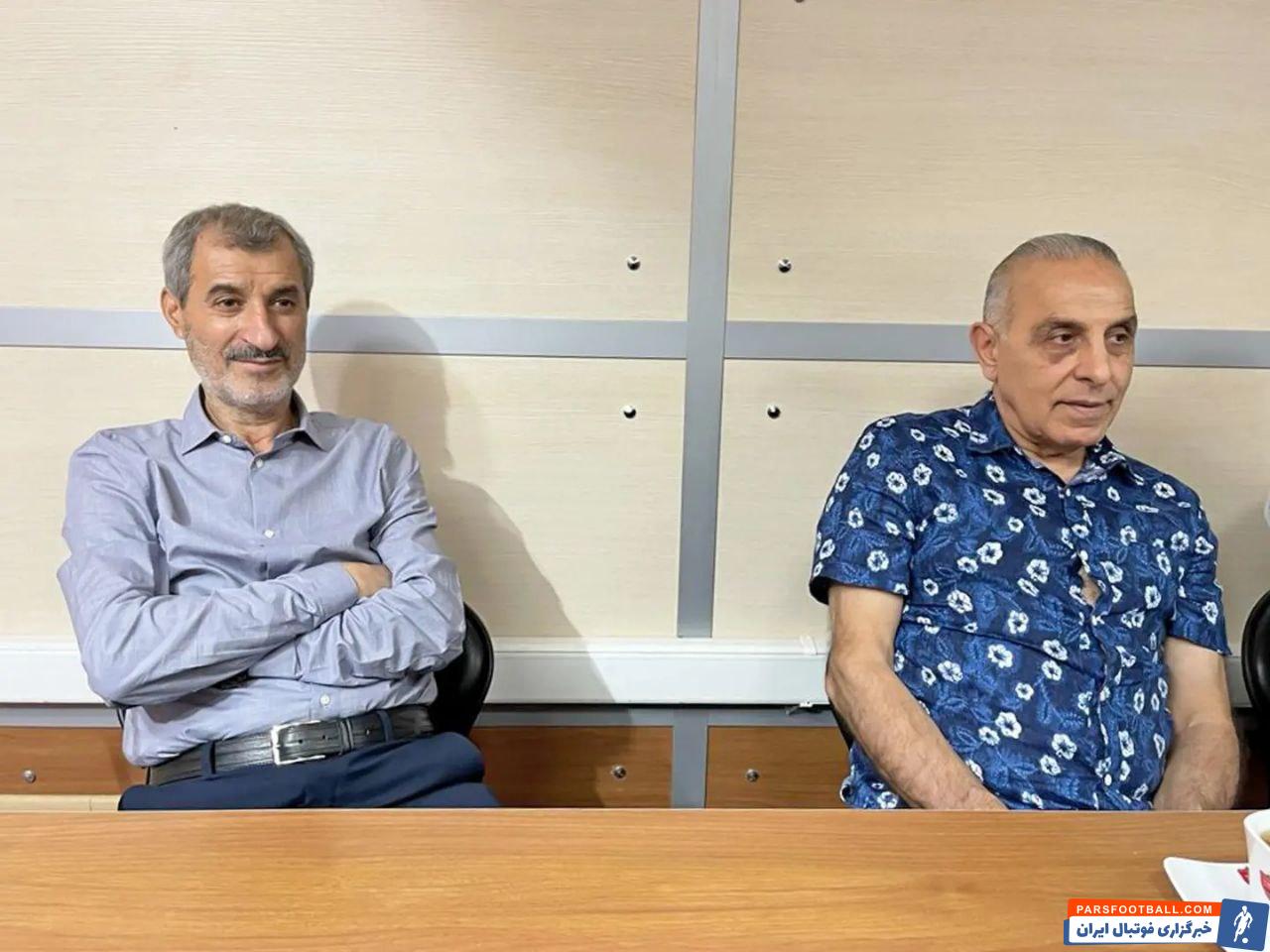 جلسه پیشکسوتان در باشگاه پرسپولیس