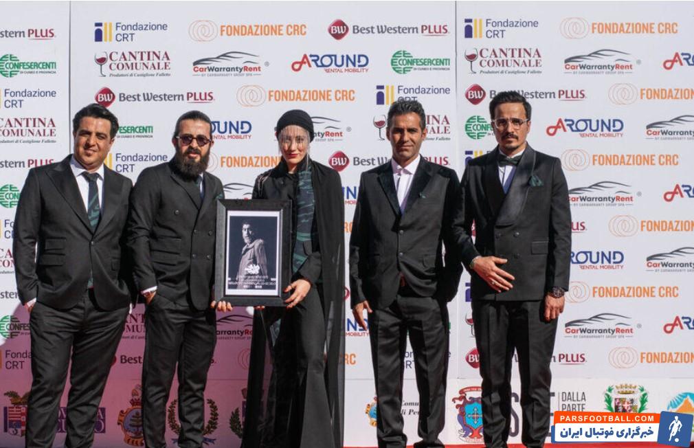 اقدام ارزشمند عوامل فیلم کولبرف در جشنواره ایتالیایی ؛ یاد علی انصاریان زنده شد