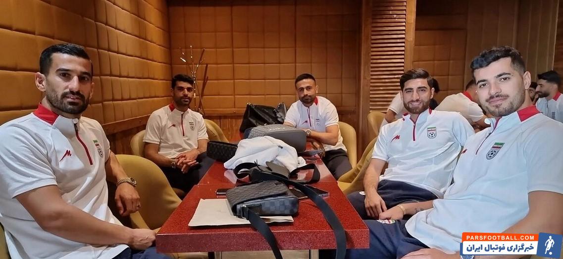 تیم ملی فوتبال ایران به تهران بازگشت