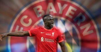 مانه ؛ گل ها و مهار های مانه در لیورپول 2021/2022