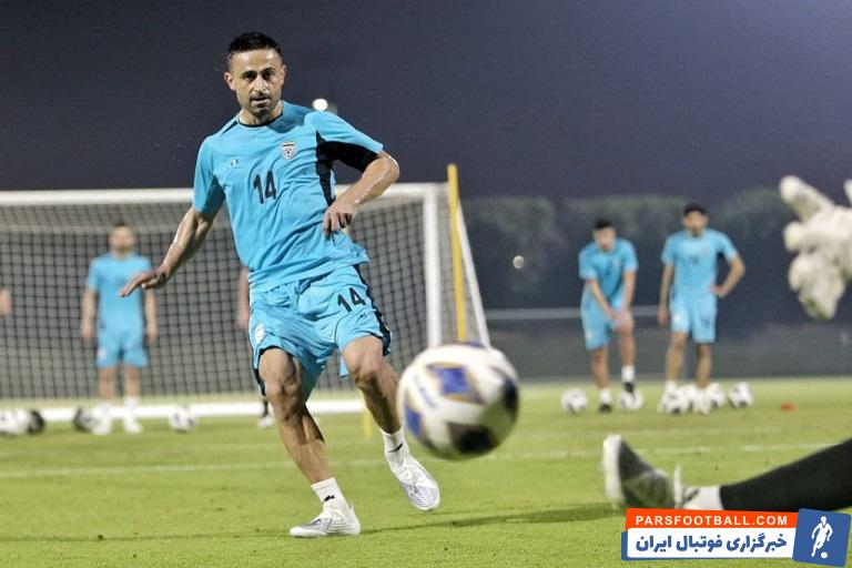 بازگشت امید ابراهیمی به تیم ملی ؛ ستون تیم کی روش در جام جهانی 2018 در تمرینات ملی‌پوشان