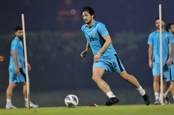 سردار آزمون در اردوی تیم ملی