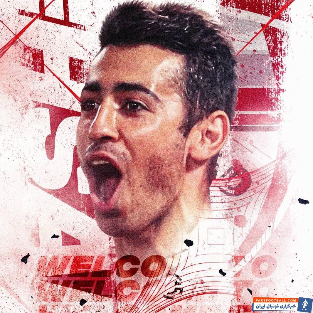 احسان پهلوان هافبک پرسپولیس شاگرد جواد نکونام شد