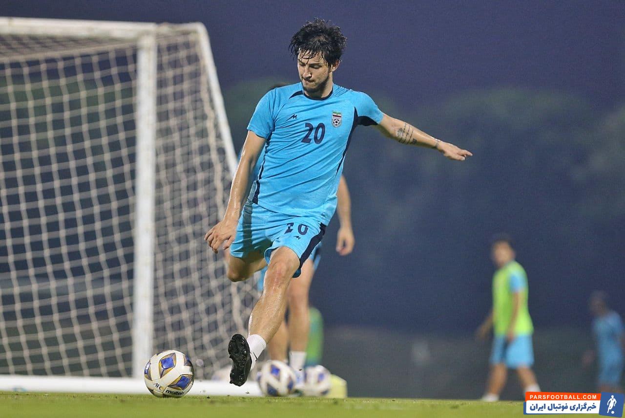 سردار آزمون در اردوی تیم ملی