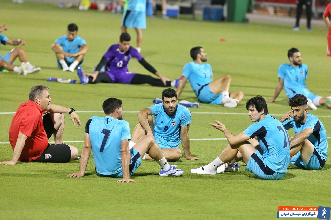 تمرینات تیم ملی