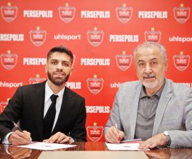 تمدید قرارداد میلاد سرلک با پرسپولیس با لباس دامادی