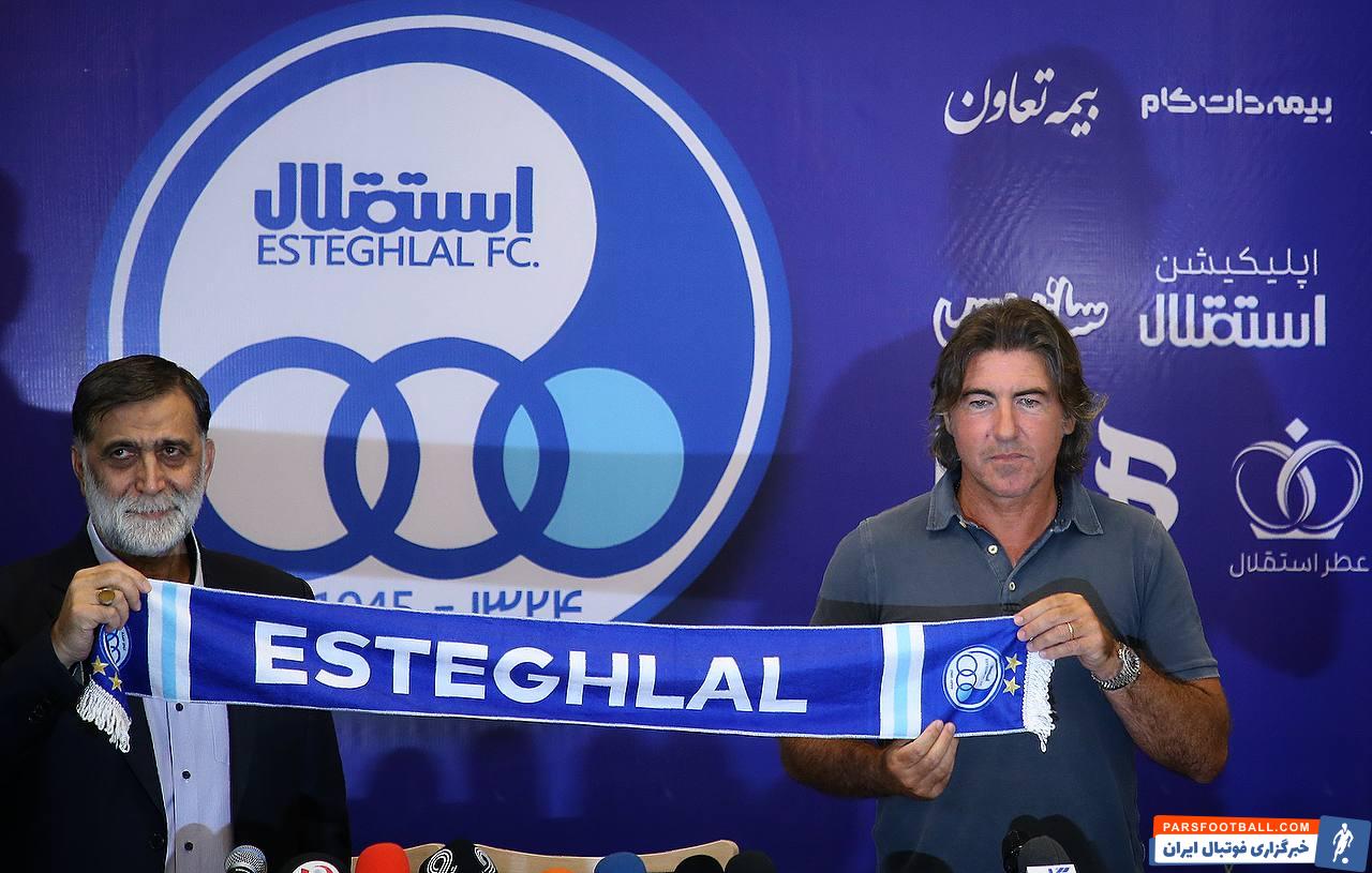 ریکاردو ساپینتو سرمربی جدید استقلال