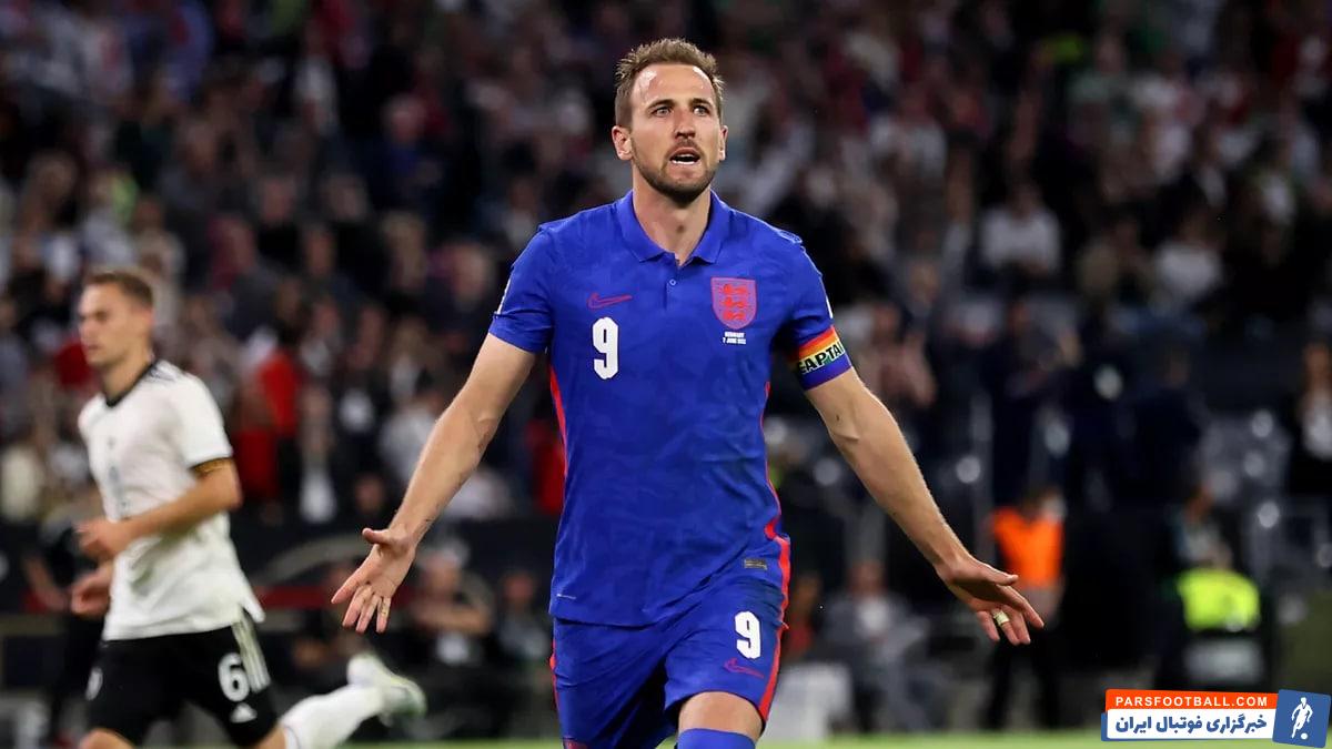 کین ؛ رسیدن به 50 گل ملی در 71 بازی از سوی هری کین