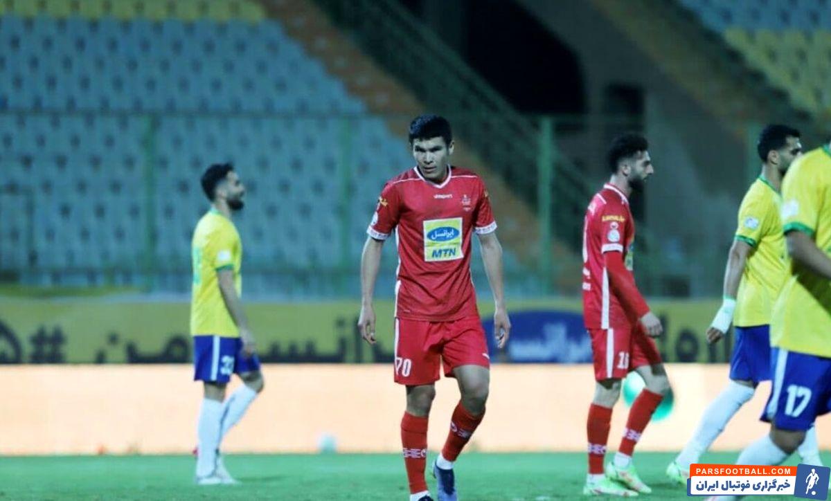 شرزود تمیروف در پرسپولیس