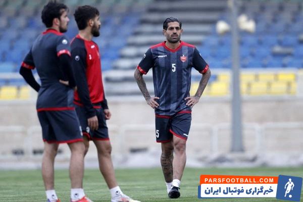 خداحافظی علیرضا ابراهیمی از هواداران پرسپولیس در اینستاگرام