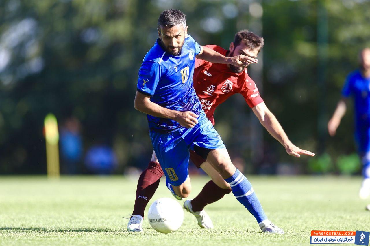 پیروزی استقلال مقابل سومقاییت آذربایجان در برابر دیدگان سرمربی تیم ملی