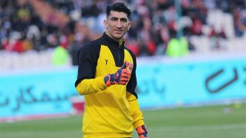 علیرضا بیرانوند ؛ بازی با پای علیرضا بیرانوند در تمرین پرسپولیس